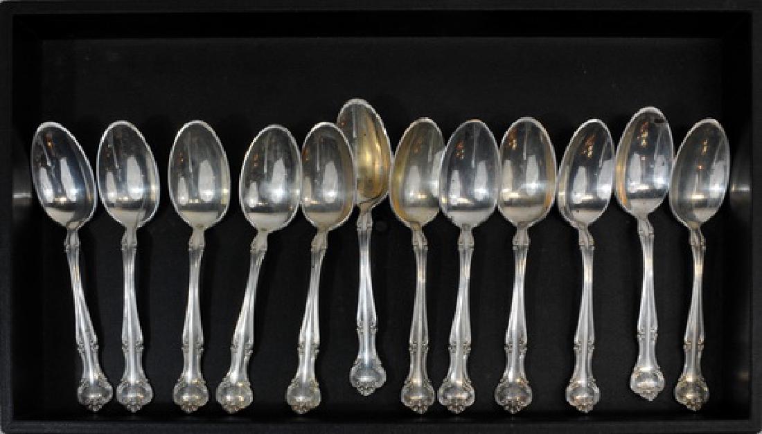 12 Sterling Silver Spoons 14.85 Ozt (1 of 3)