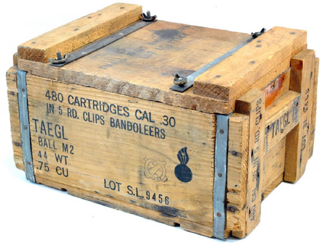 Korean War Wood 480 - Cal. 30 In 5 Round Clips (1 of 2)