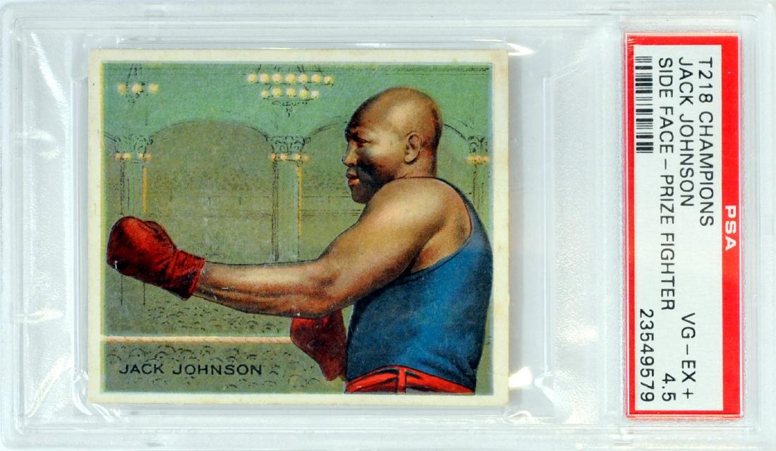 1910 T218 Jack Johnson Psa 4.5 (1 of 2)