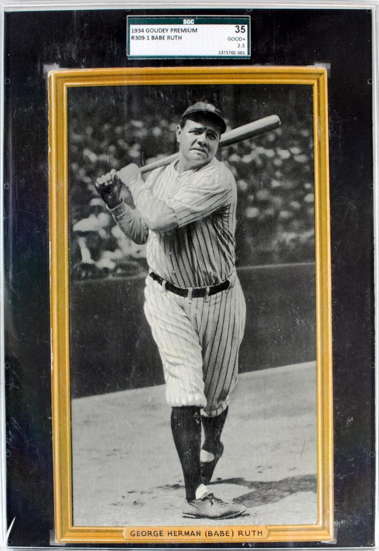 1934 Goudey Premium Babe Ruth R309 (1 of 2)
