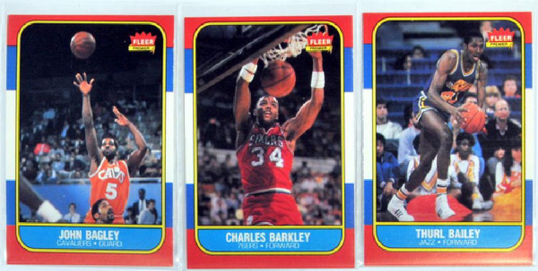 Near Complete 131 Card 1986 Fleer Basketball (1 of 7)