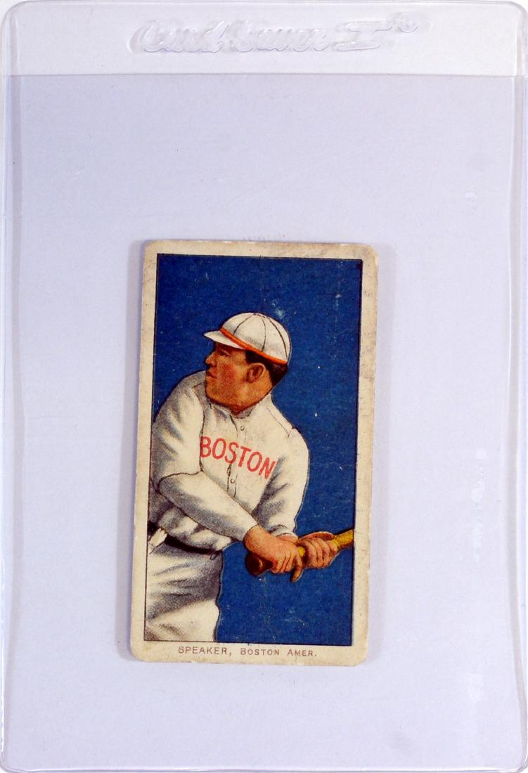 1909-11 T206 Tris Speaker Rookie Card: Sweet Caporal Back