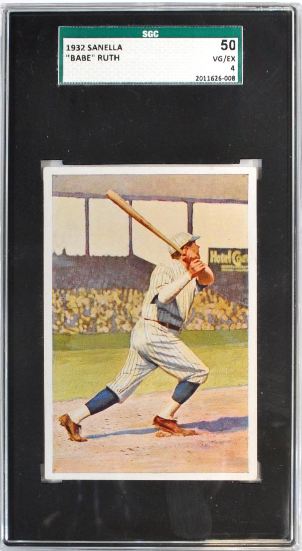 1932 Sanella Babe Ruth Card (1 of 2)