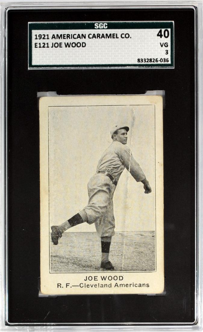1921 American Caramel Joe Wood (1 of 2)