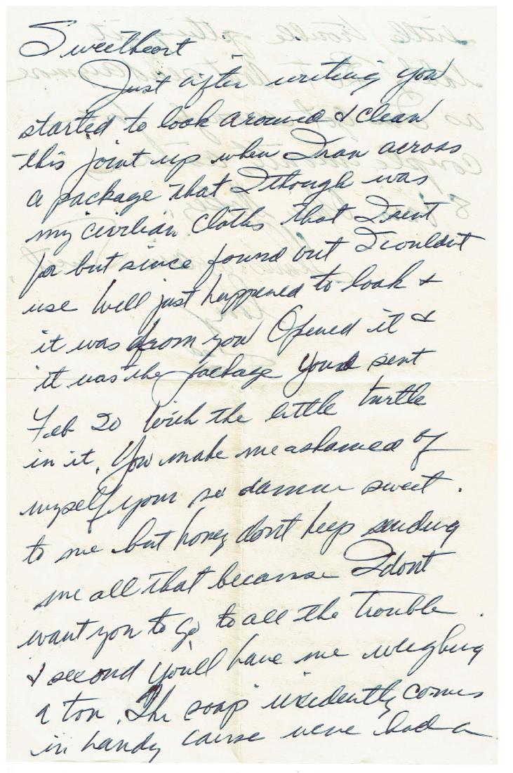 June 6 1953 Letter Written By Ted Williams (1 of 3)