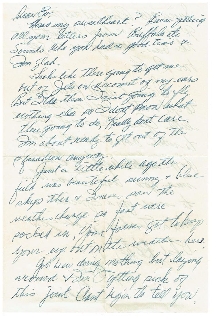 June 26 1953 Letter Written By Ted Williams (1 of 8)
