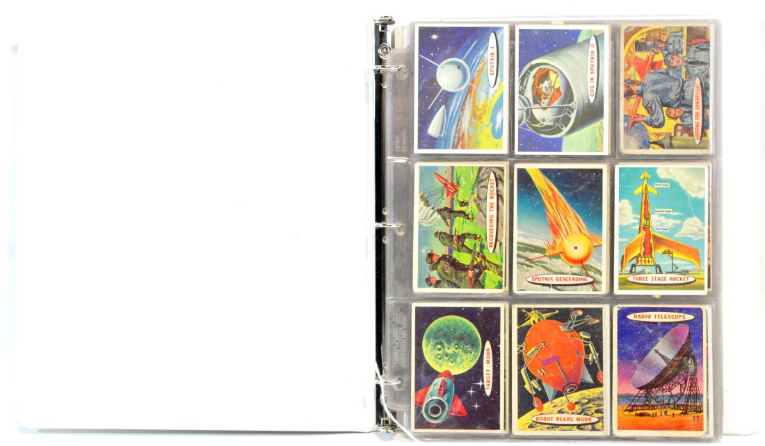 Near Complete Set Of 1957 Topps Space Cards (1 of 5)