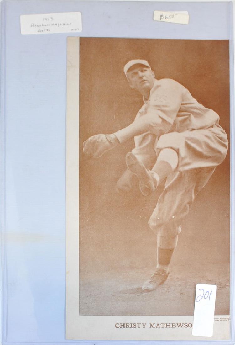 1913 Christy Mathewson Baseball Magazine Poster (1 of 1)