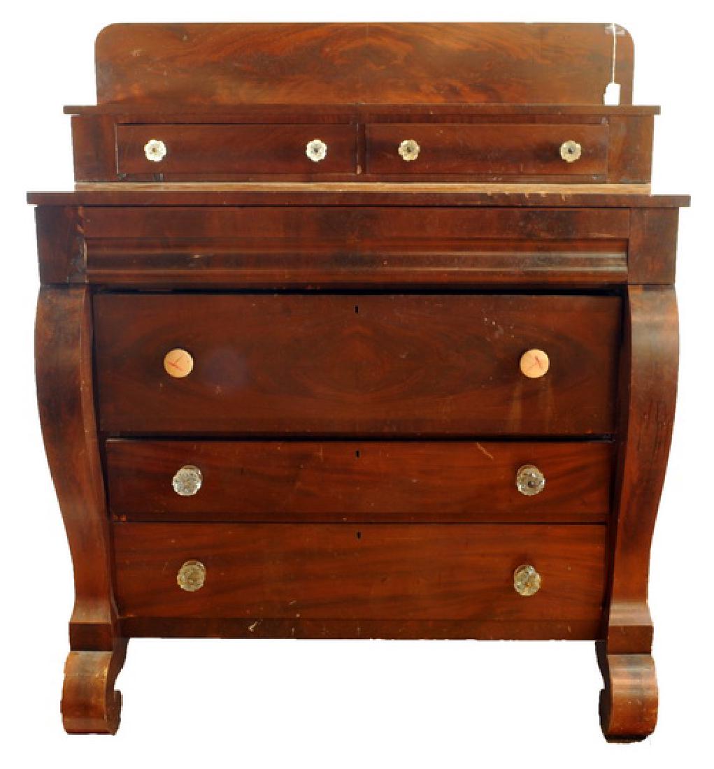 Antique Empire chest of drawers