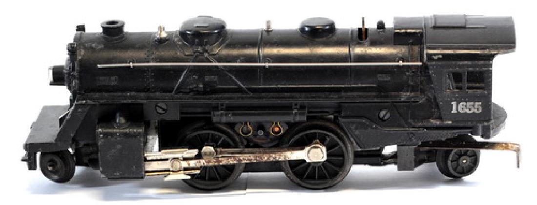 Lionel Engine # 1655 And 4 Cars: All Are In Their Original Boxes, Made In The USA