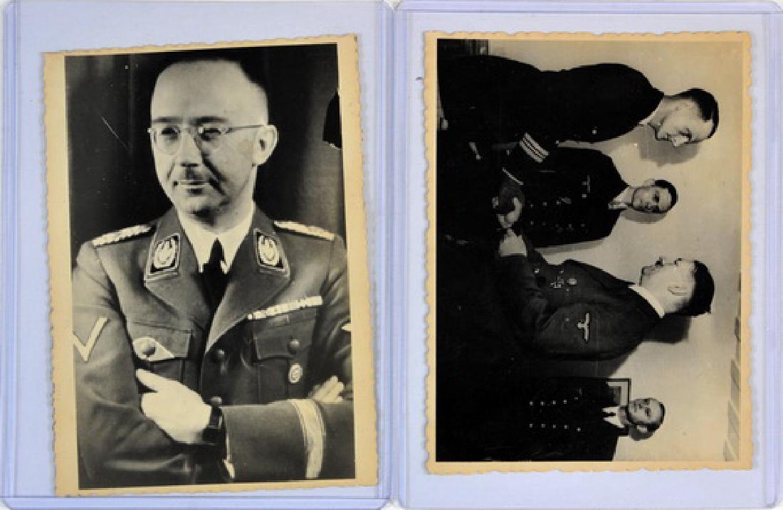 Four Original Photos High Ranking Germans: Stamped Soviet Secret Archives On Back
