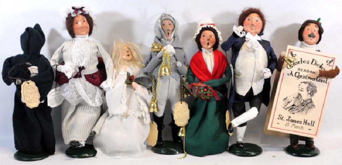 23 Byers Choice Ltd. To Include :Scrooge,: Marley's Ghost, Mrs. Fezziwig, Mrs. Cratchit, Spirit of Christmas Past, Spirit of Christmas Future and more