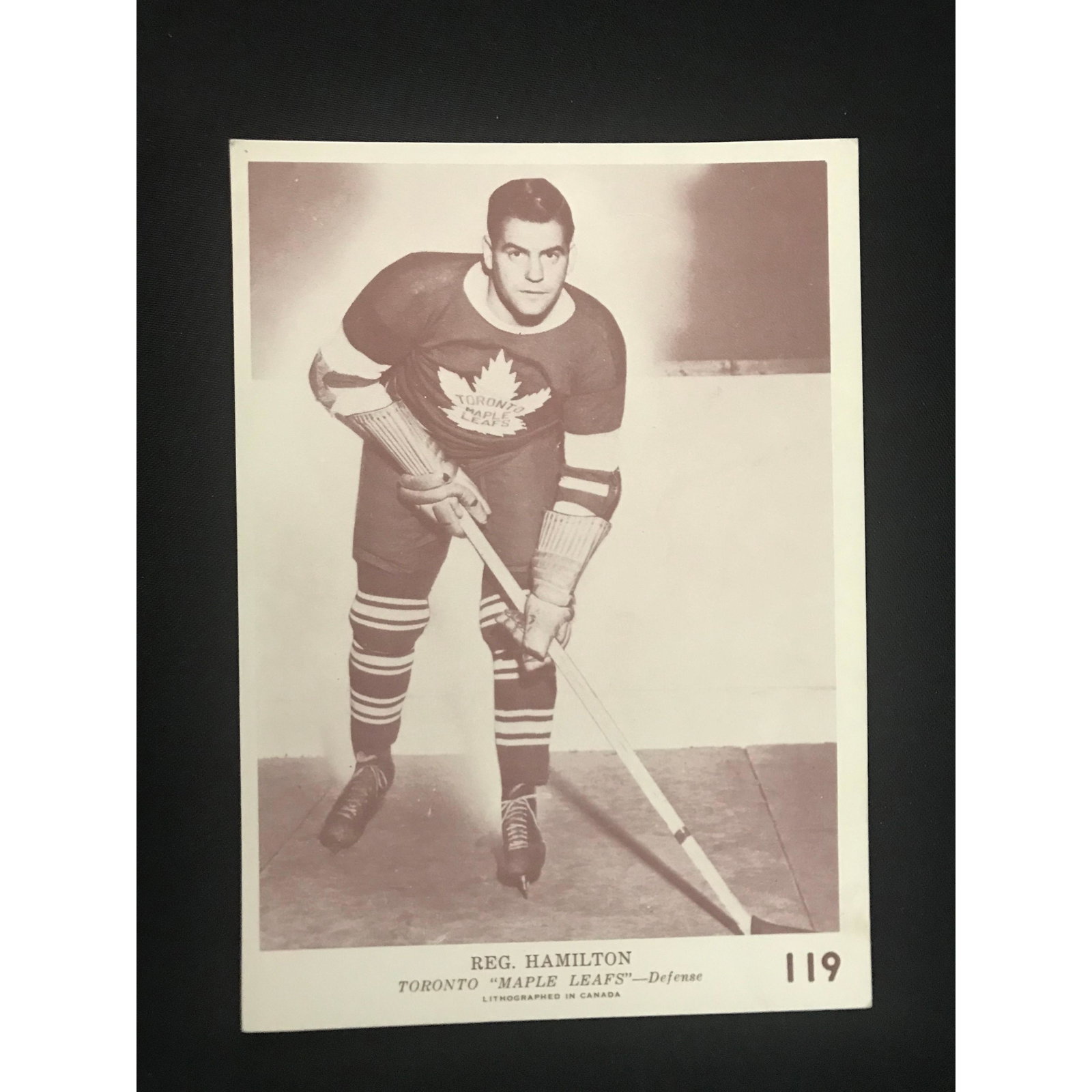 1940-41 O Pee Chee V301-2 Reg Hamilton Vgex: This Is Part Of An Extremely Rare Set Break.