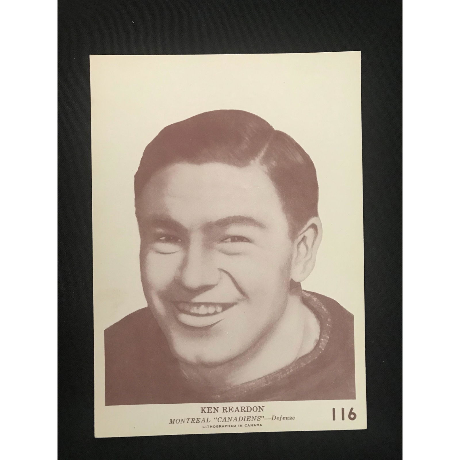 1940-41 O Pee Chee V301-2 Ken Reardon Hof Vgex (1 of 2)