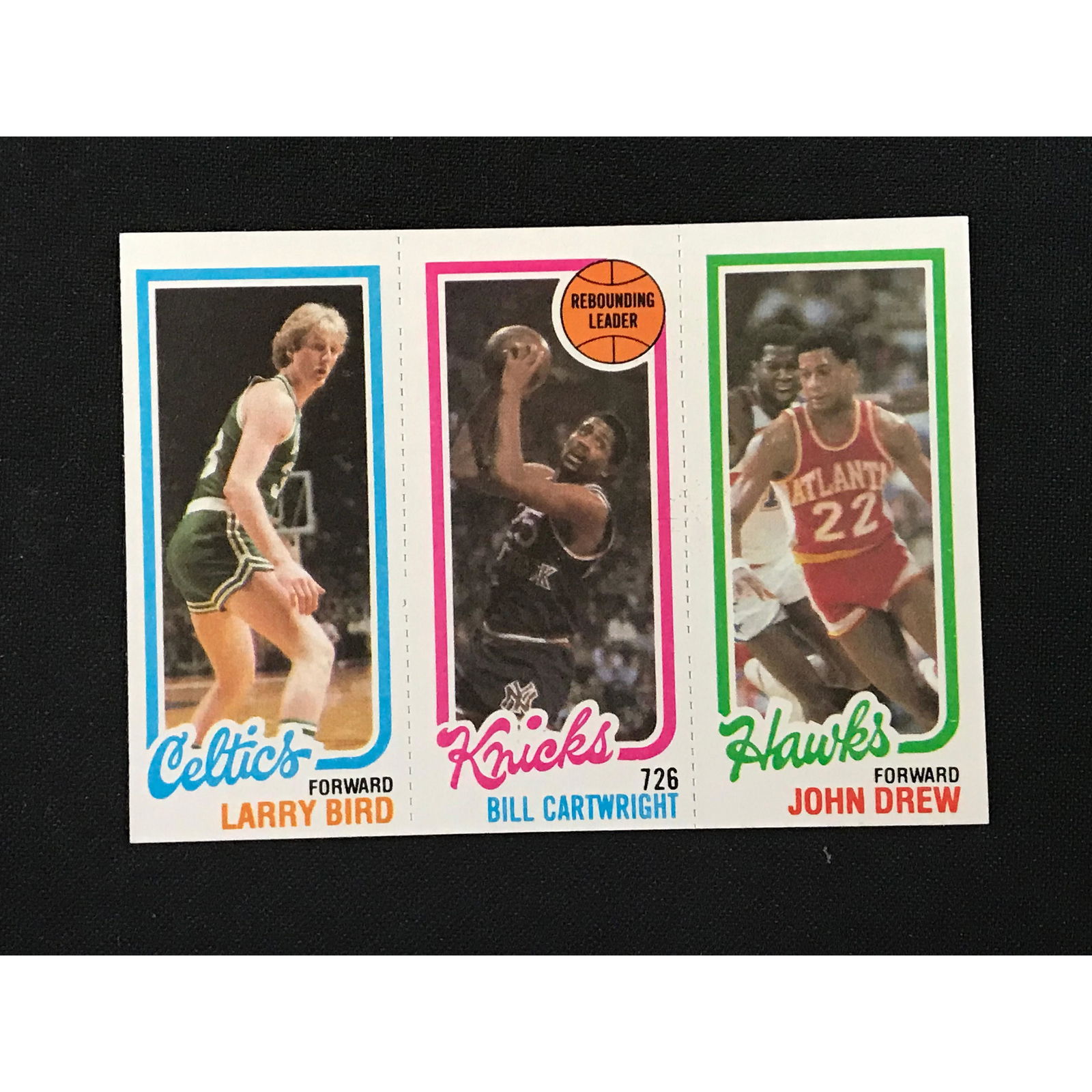 1980 Topps Larry Bird Rookie Card (1 of 2)