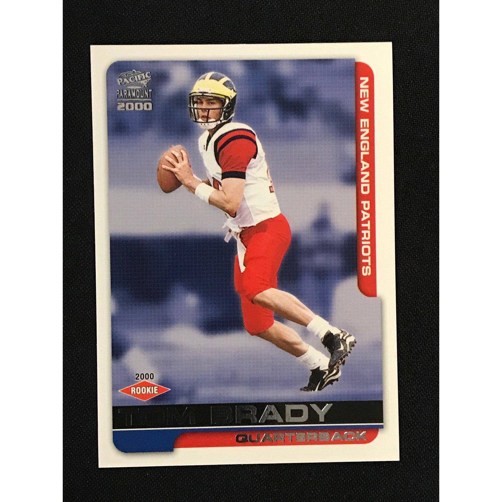 2000 Pacific Tom Brady Rookie Card Nm-mint (1 of 2)