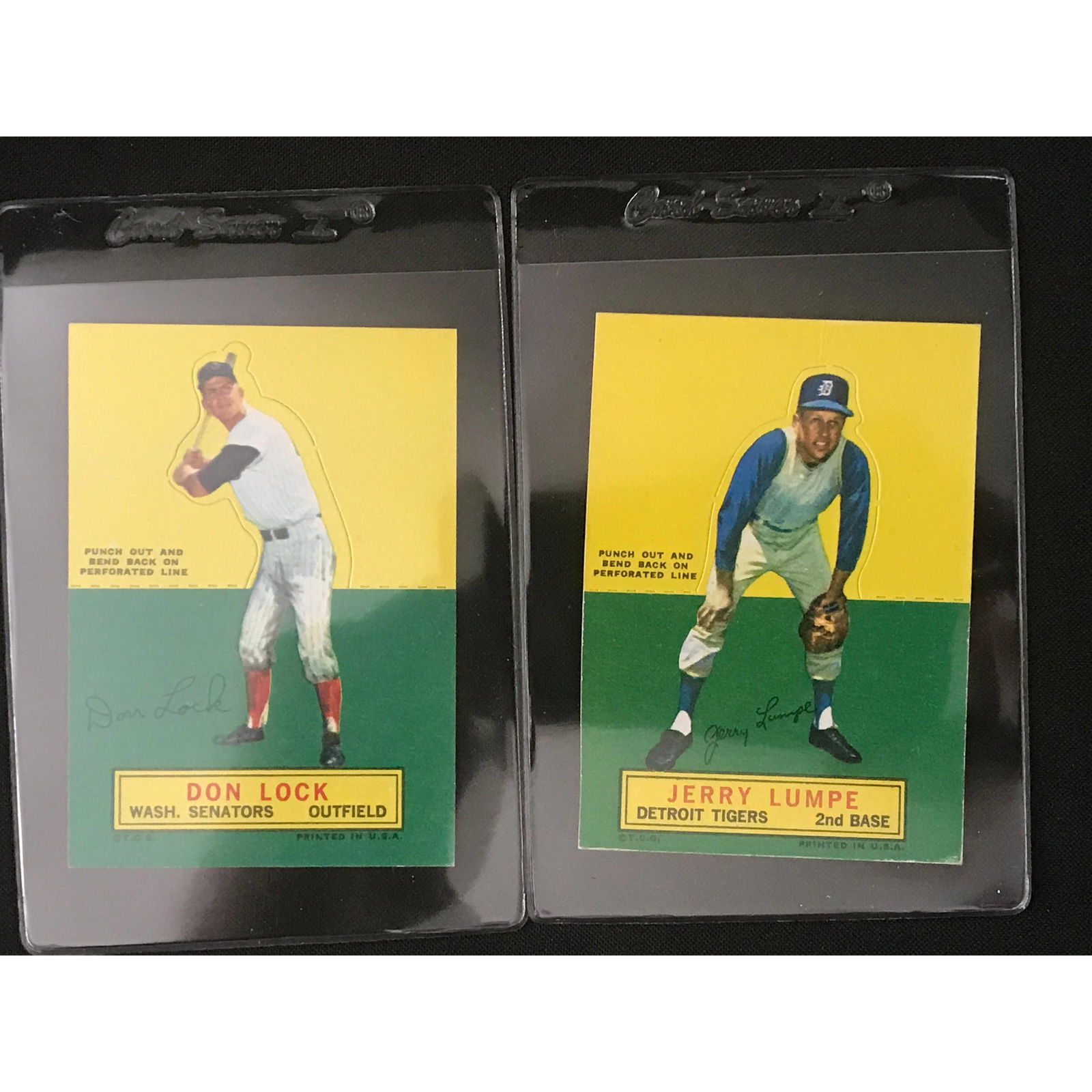 Two 1964 Topps Stand Ups Cards Lock/lumpe (1 of 2)