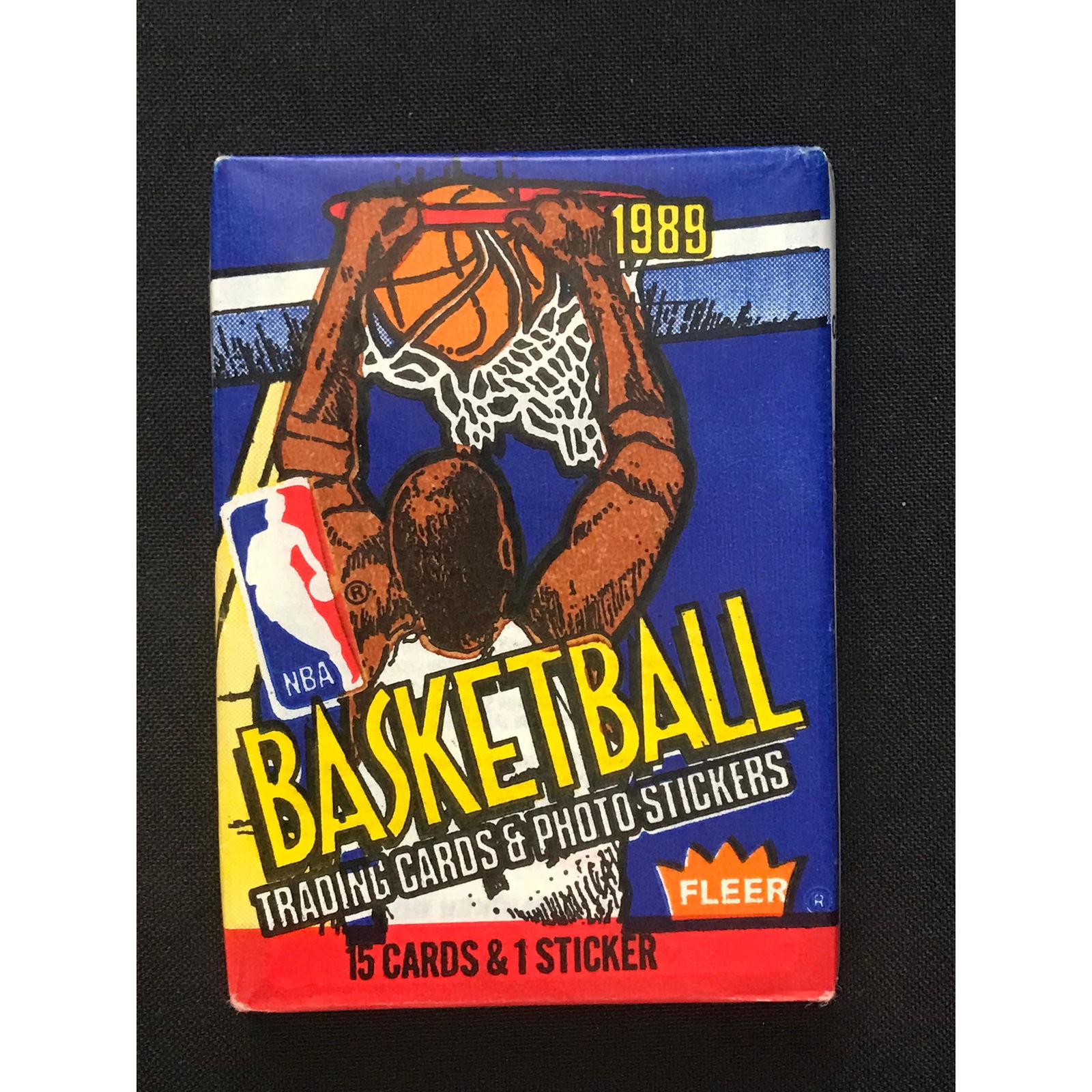 1989 Fleer Basketball Unopened Wax Pack (1 of 2)