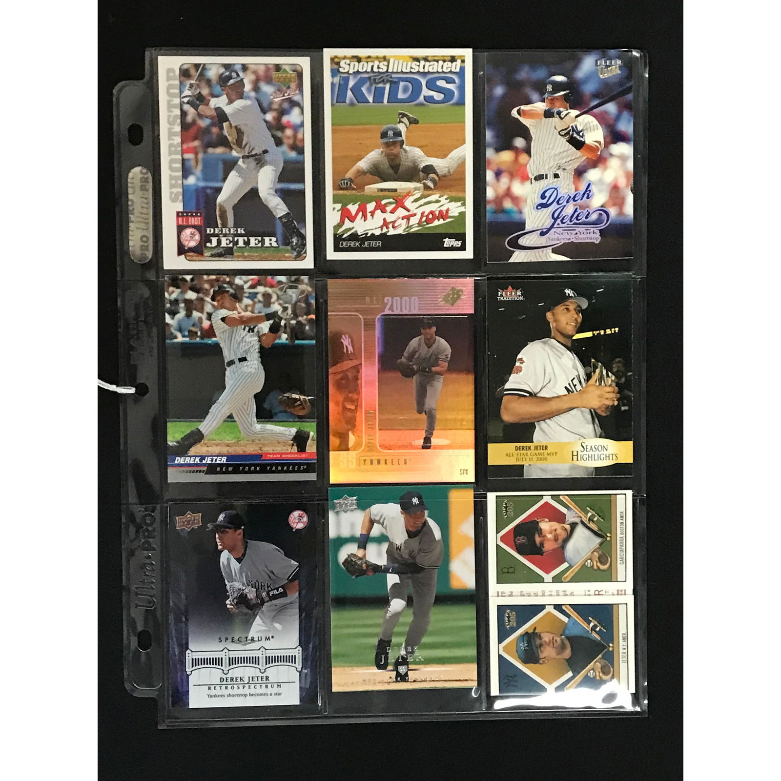 9 Derek Jeter Cards (1 of 2)