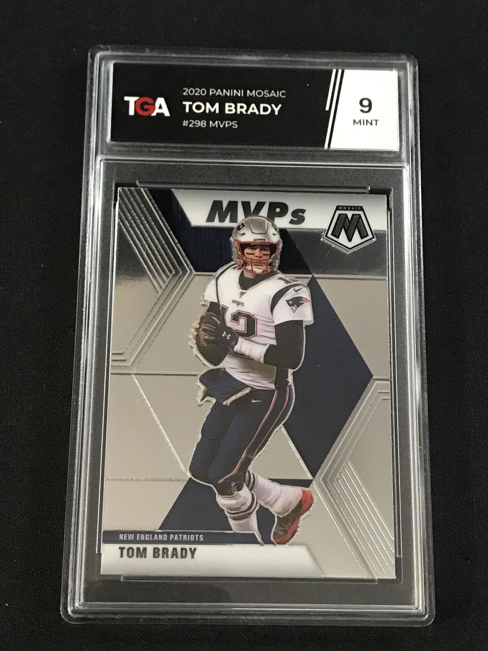 2020 Panini Mosaic Tom Brady Mvp Tga 9 Mint (1 of 2)