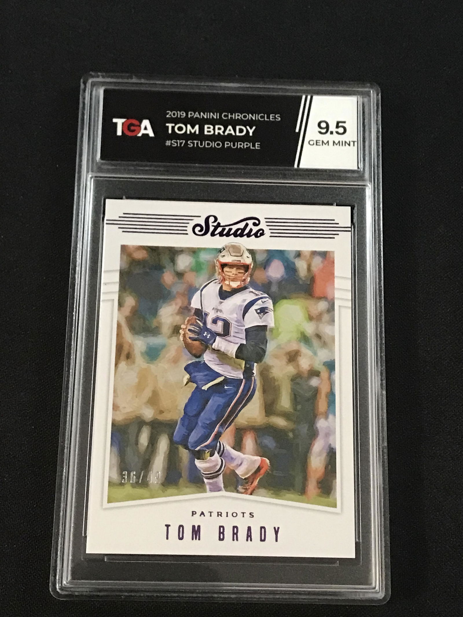2019 Panini Chronicles Tom Brady Tga 9.5 Gem (1 of 2)
