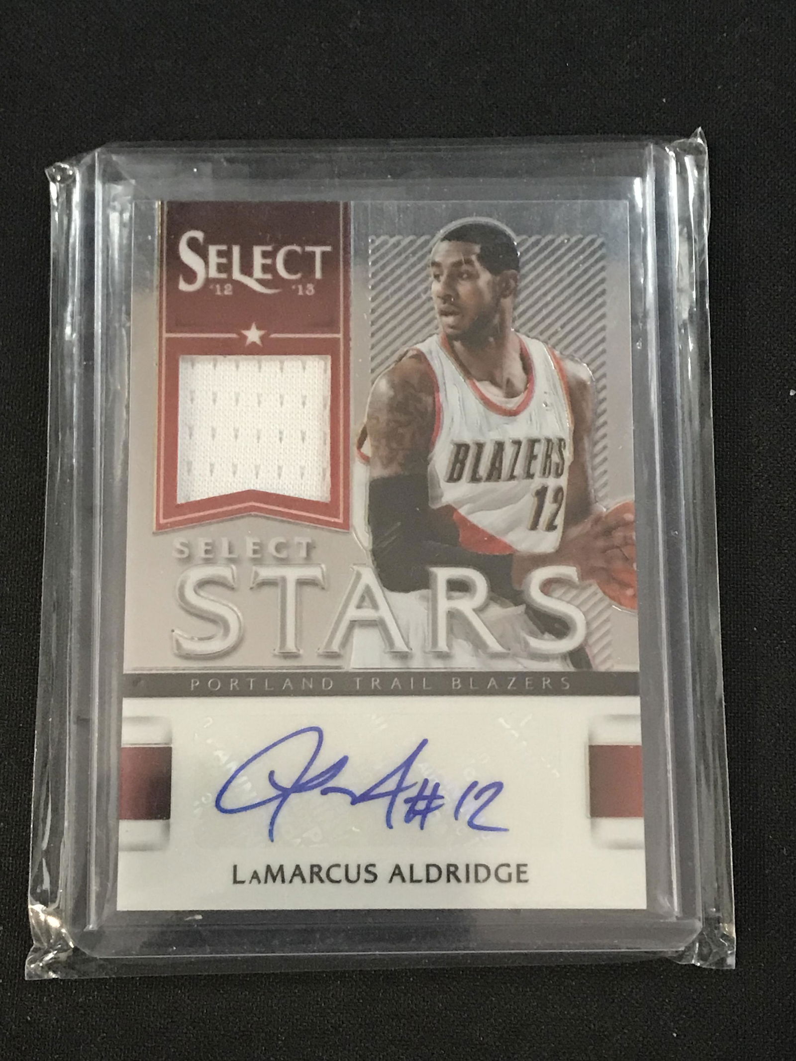 2013 Panini Lamarcus Aldridge Auto/jersey Card (1 of 2)