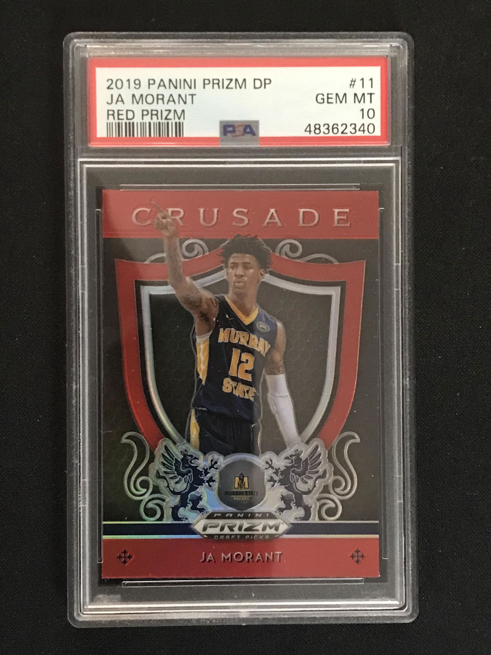 2019 Panini Prizm Dp Ja Morant Rookie Psa 10 (1 of 2)