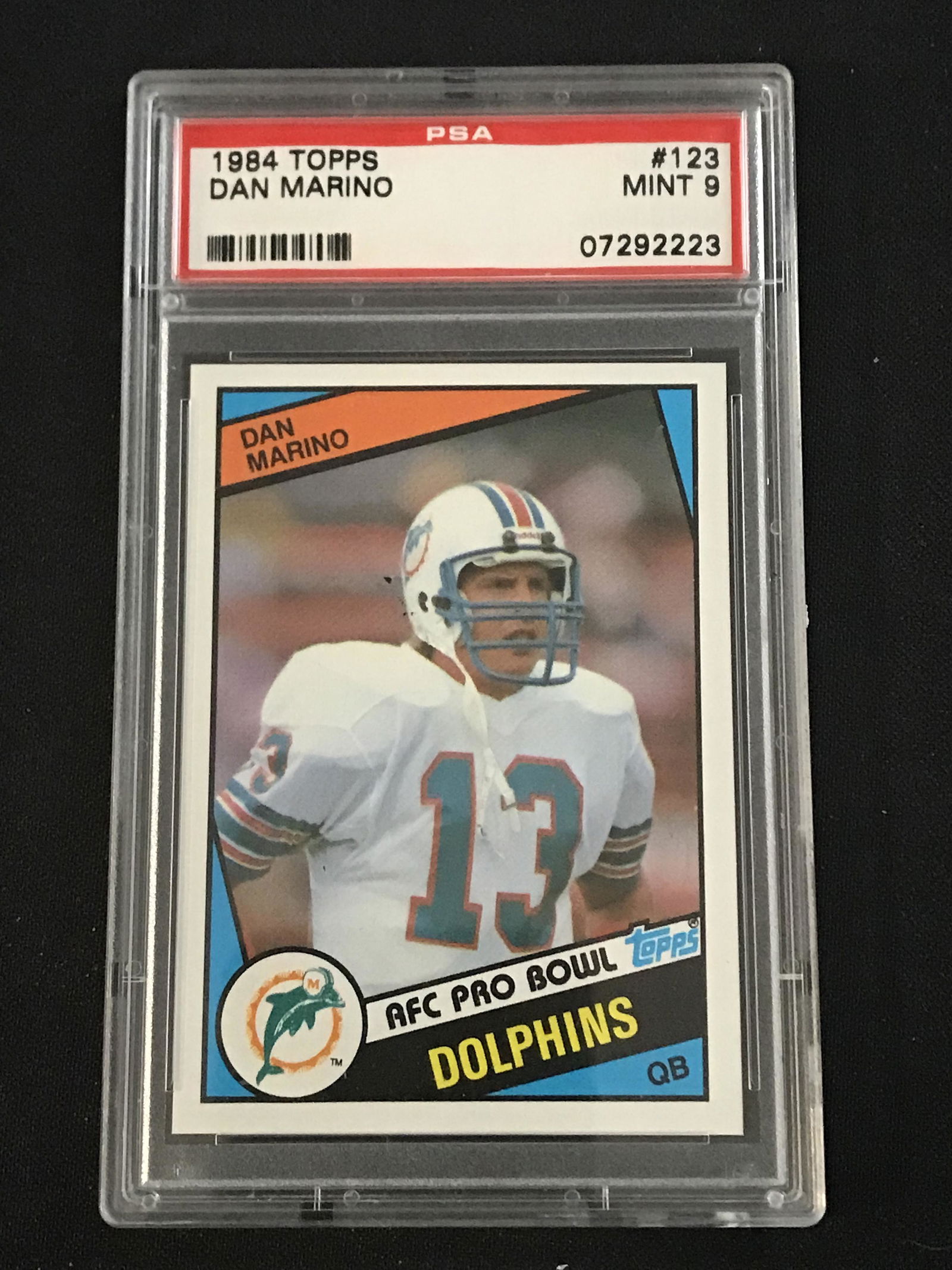 1984 Topps Dan Marino Rookie Psa 9 (1 of 2)