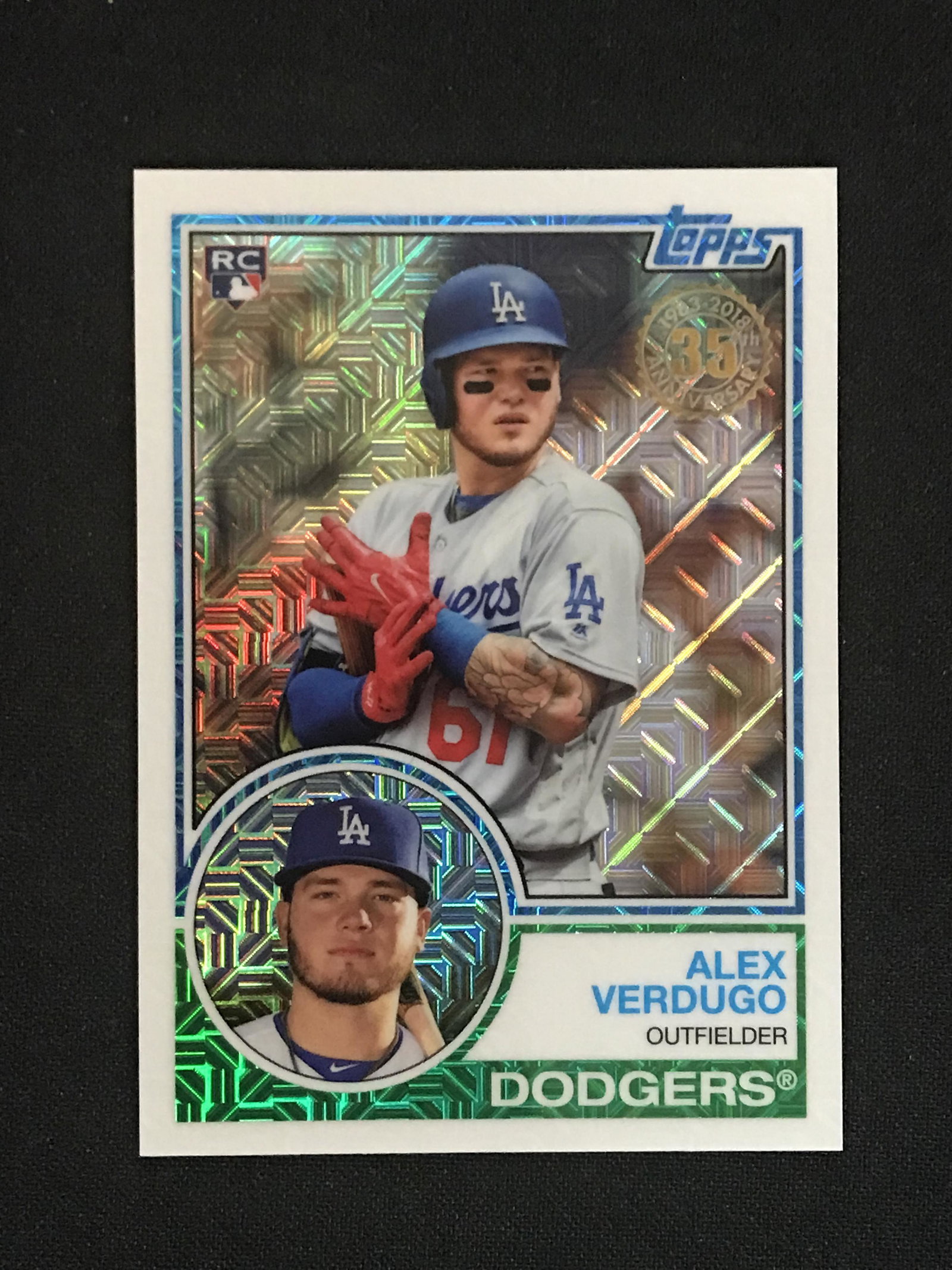 2018 Topps Alex Verdugo Rookie Card (1 of 2)