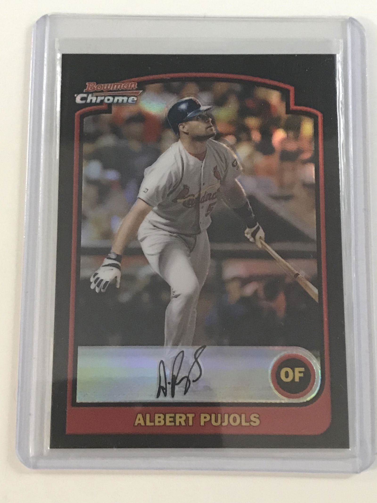2003 Bowman Chrome Albert Pujols Refractor (1 of 2)
