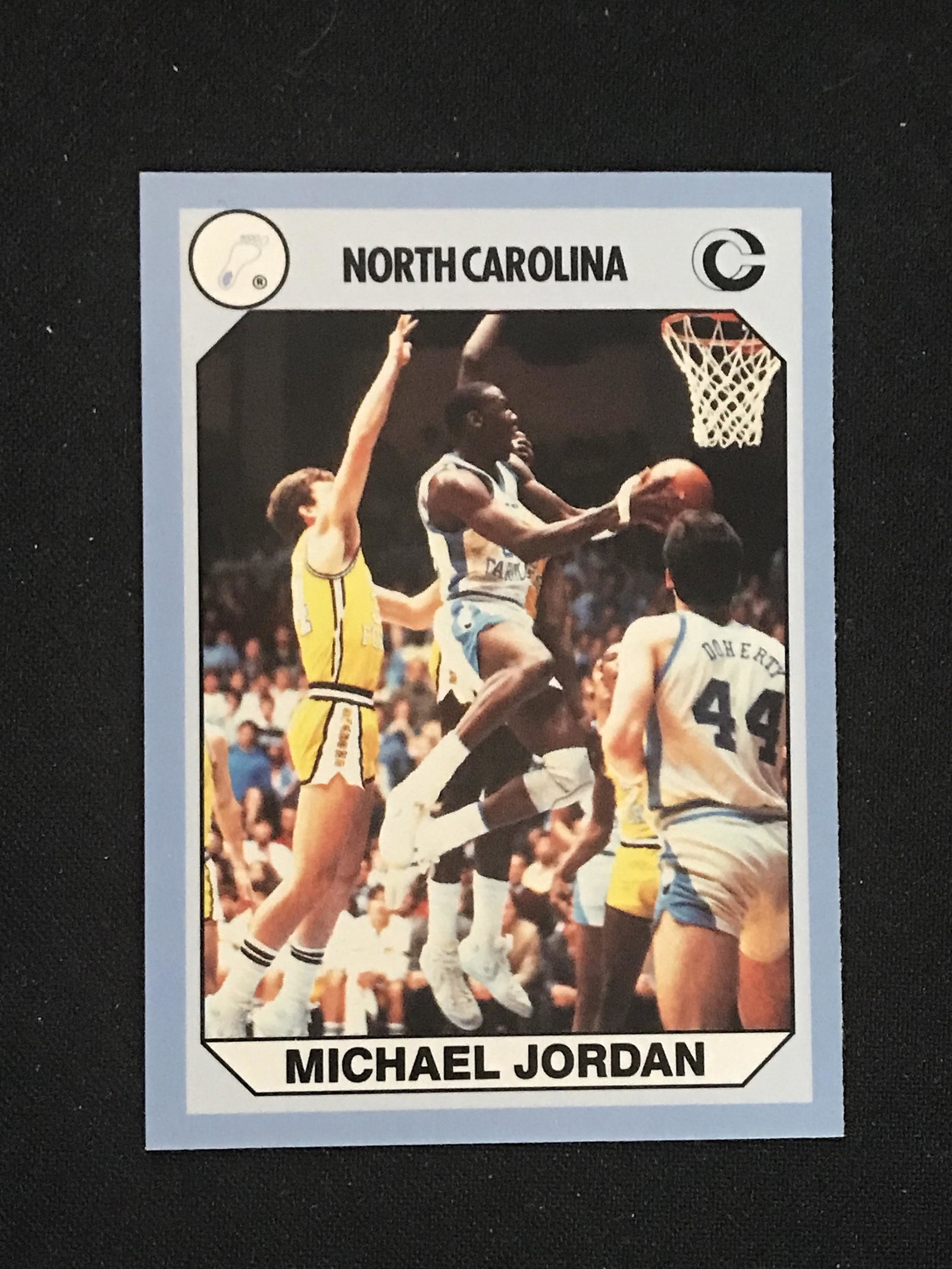 Unc Basketball Michael Jordan Card: Unc Basketball Michael Jordan Card