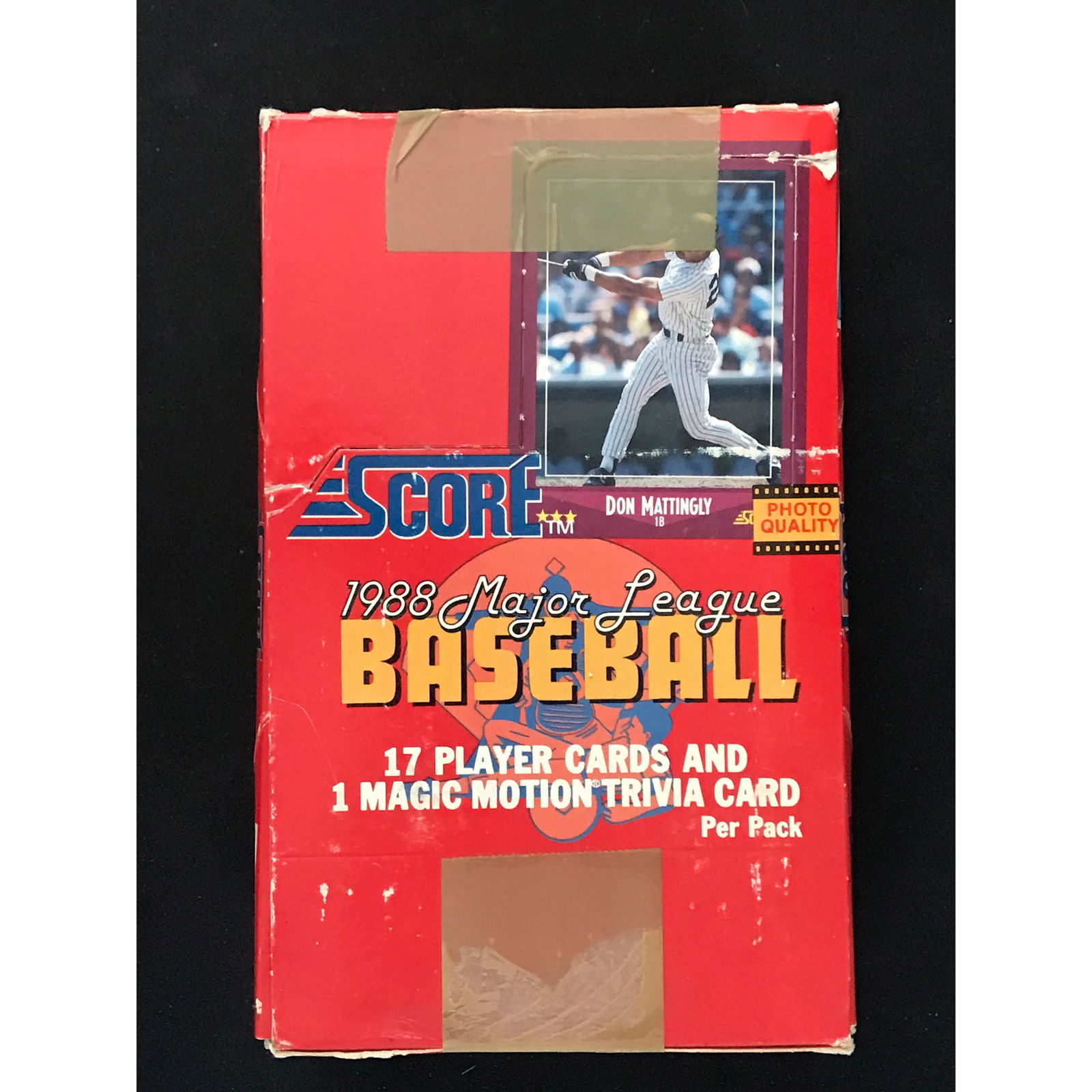 1988 Score Baseball Wax Box (1 of 2)