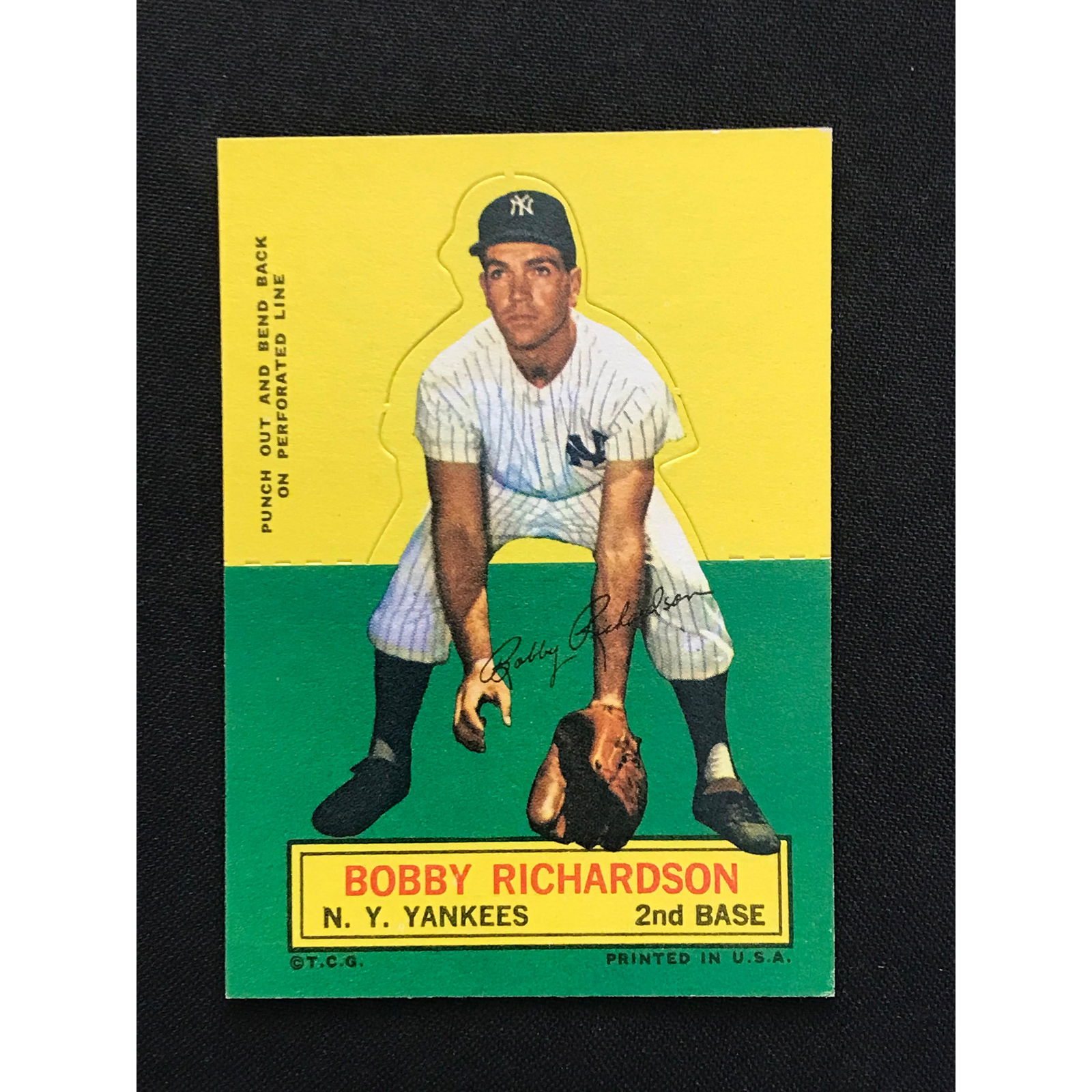 1964 Topps Standups Bobby Richardson (1 of 2)