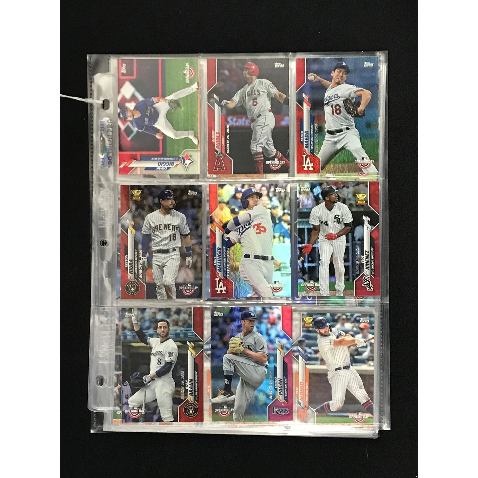 62 Modern Baseball Cards With Rc And Inserts (1 of 15)
