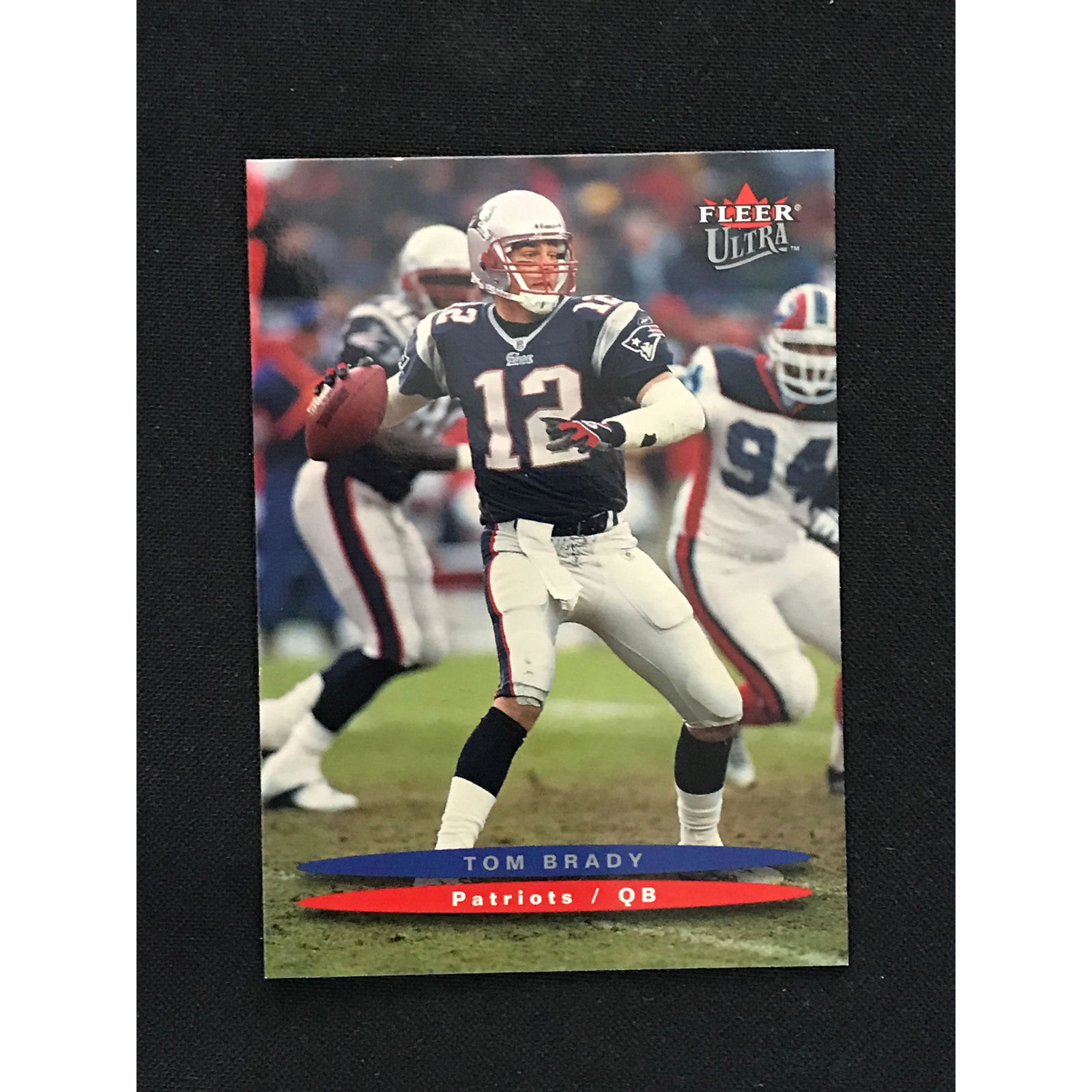 2003 Fleer Ultra Tom Brady Card (1 of 2)