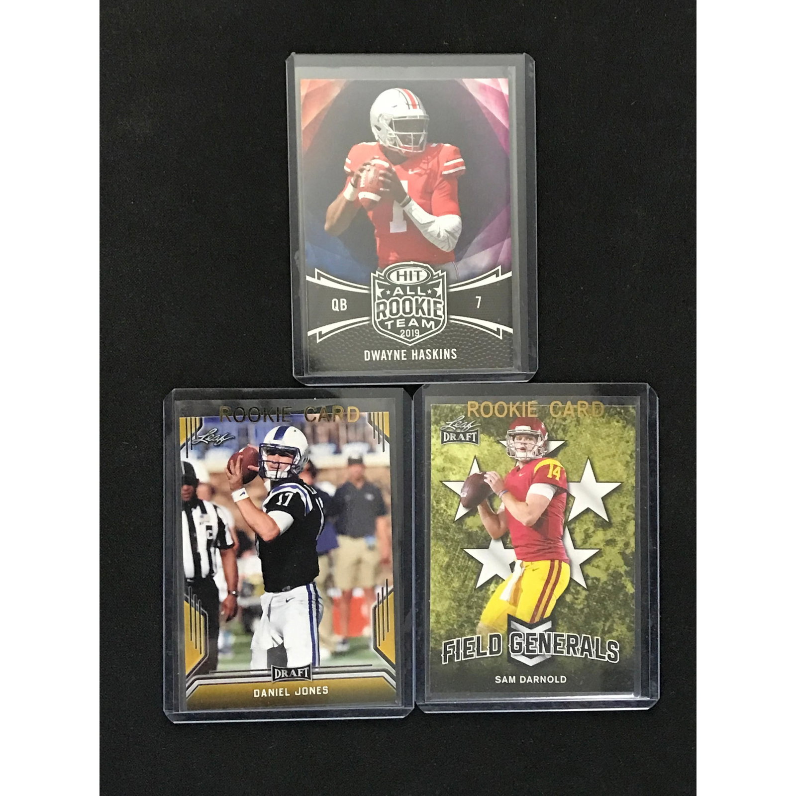 Three Modern Football Rookies: Darnold, Haskins, Daniel Jones