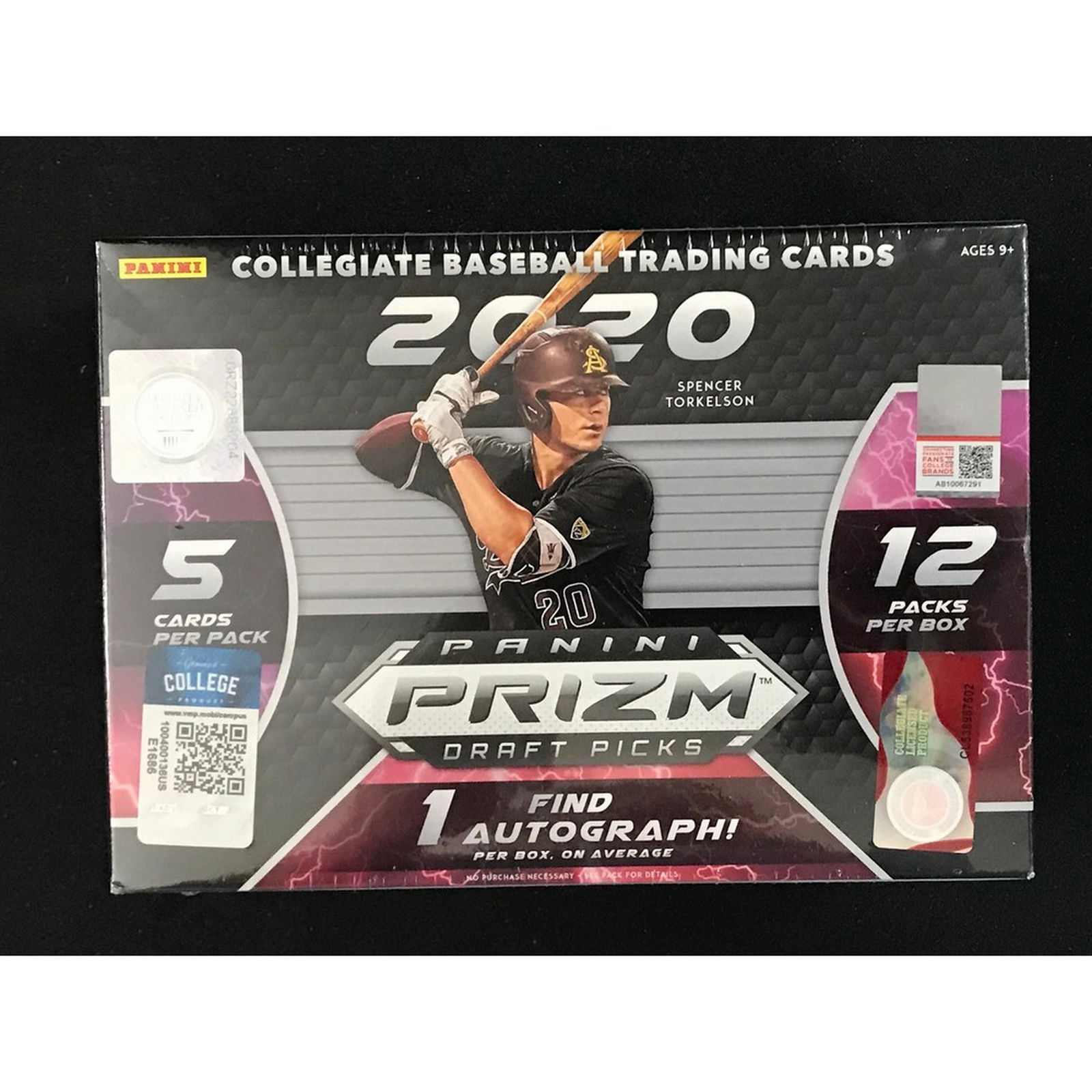 2020 Panini Prizm Collegiate Baseball Mega Box (1 of 3)