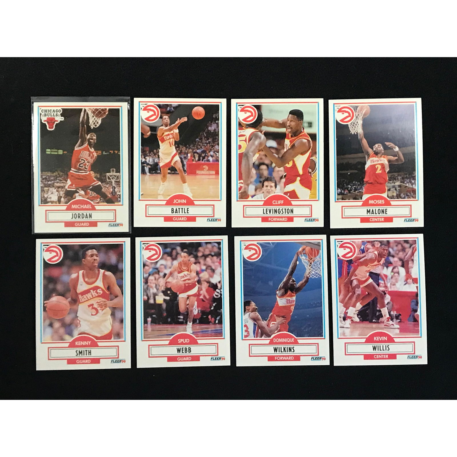 1990-91 Fleer Basketball Complete Set (1 of 2)