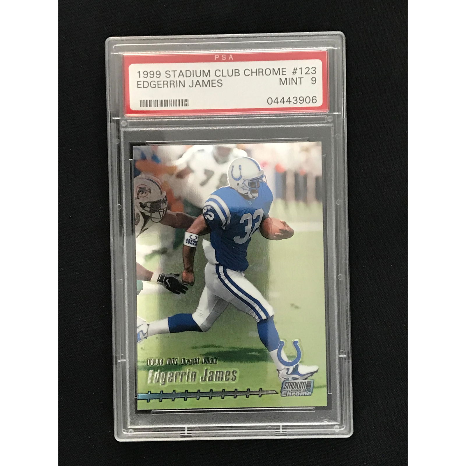 1999 Stadium Club Edgerrin James Rookie Psa 9 (1 of 2)