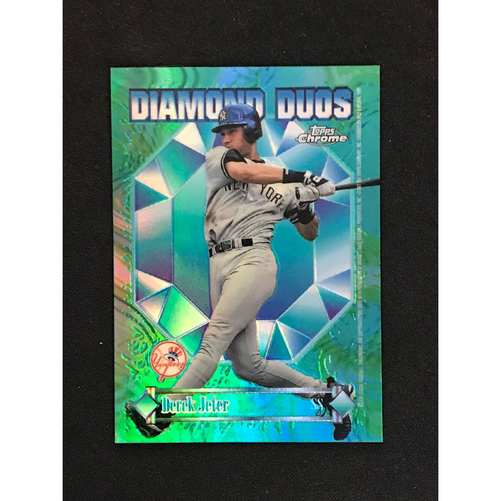 1997 Topps Chrome Derek Jeter Refractor Mint (1 of 2)