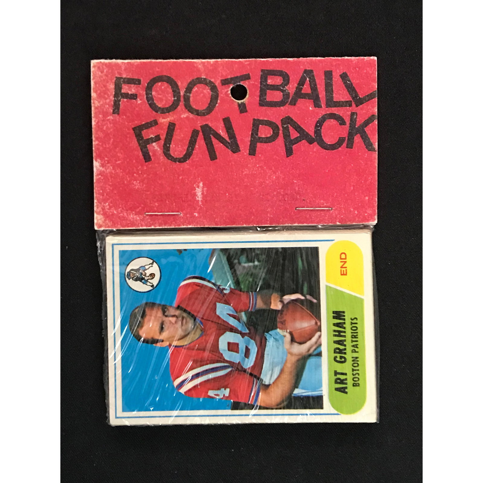 1968 Topps Football Dealed Fun Pack 10 Cards (1 of 2)