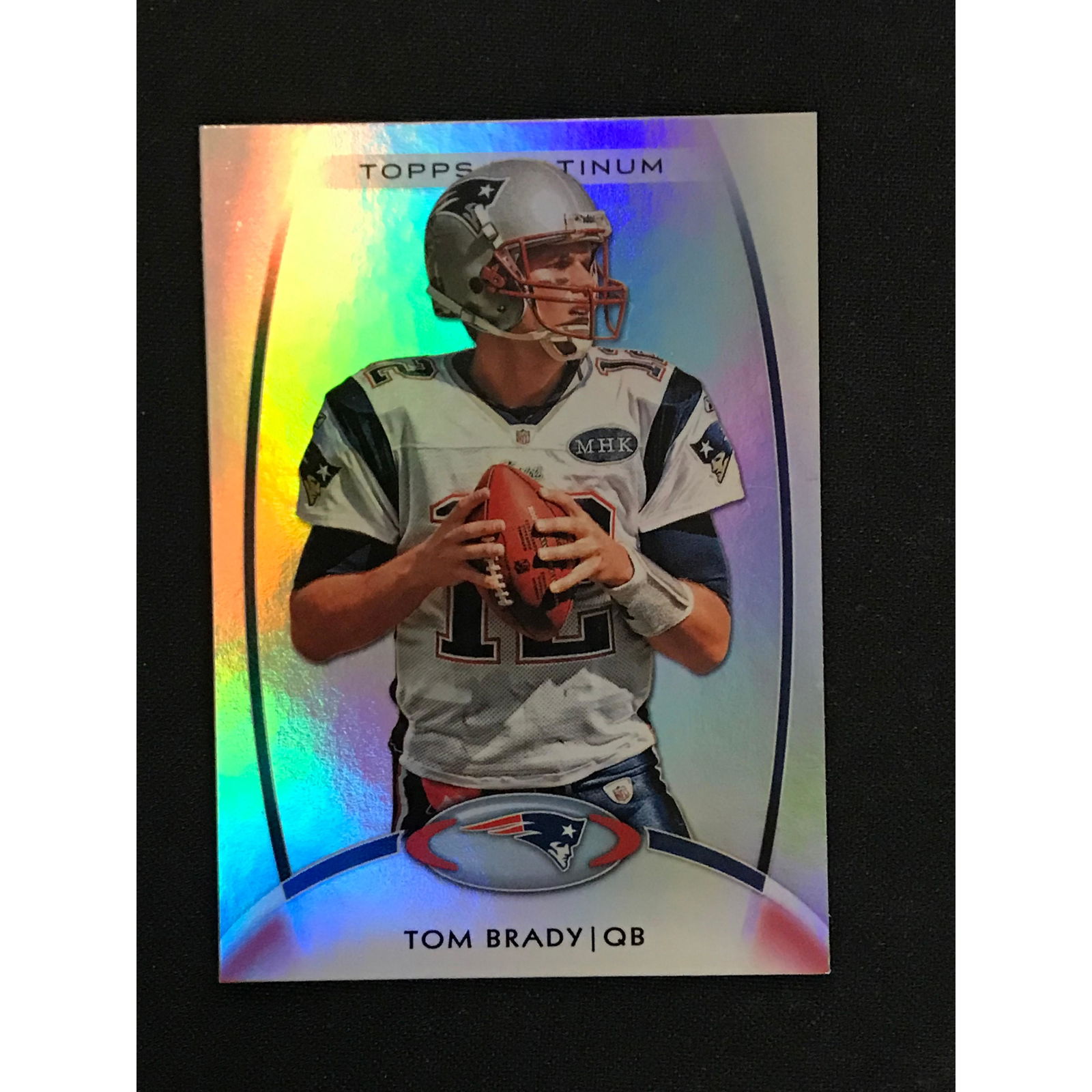 2012 Topps Platinum Tom Brady (1 of 2)