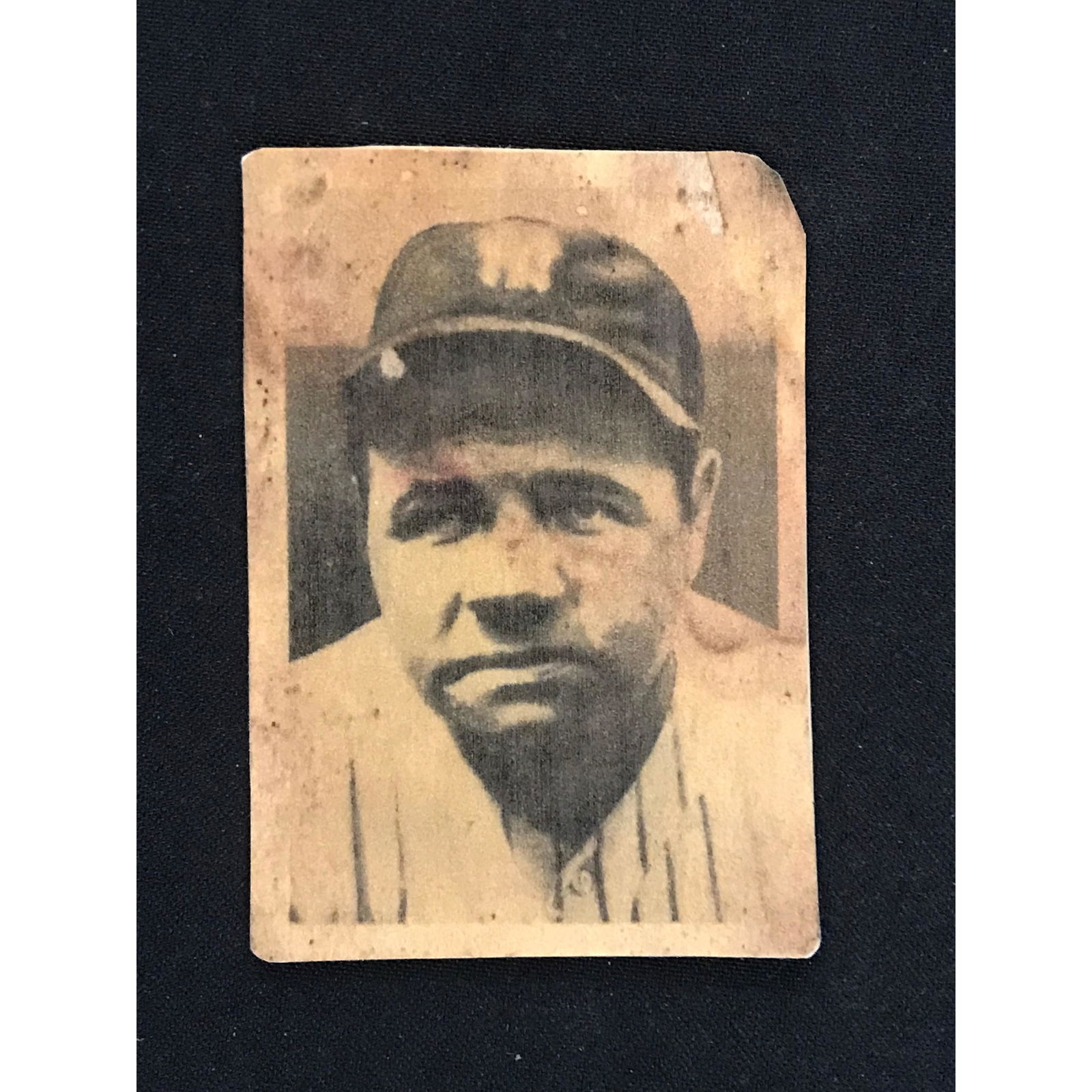 Unidentified Babe Ruth Nyc Card: Unidentified Babe Ruth Nyc Card