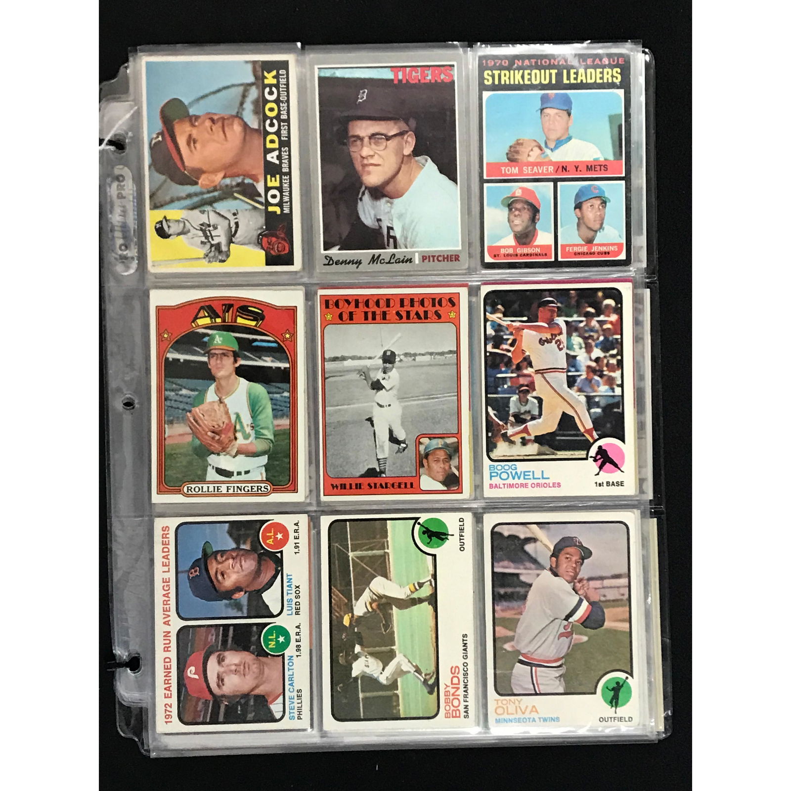 45 Vintage Baseball Cards With Stars/hof (1 of 10)