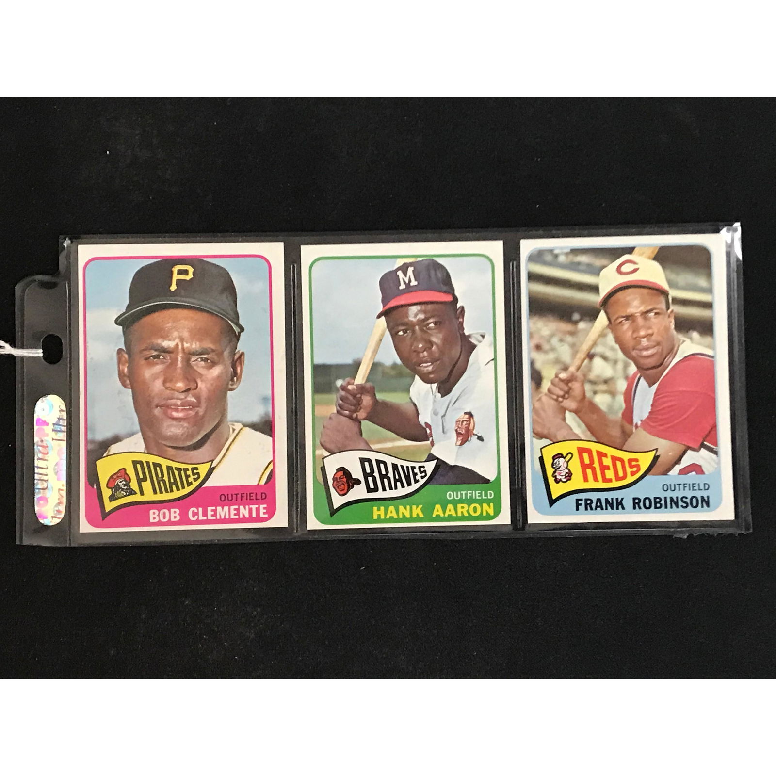 Three 1965 Topps Baseball Stars/hof (1 of 2)