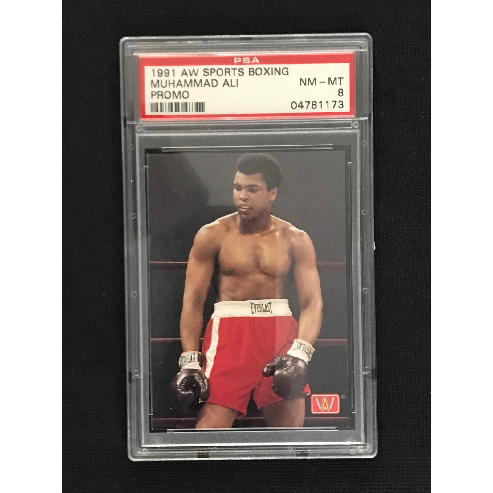 1991 Aw Boxing Muhammad Ali Promo Psa 8: 1991 Aw Boxing Muhammad Ali Promo Psa 8