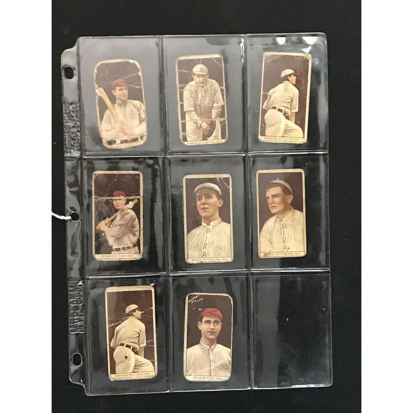 8 1912 T207 Baseball Cards Estate Fresh (1 of 2)