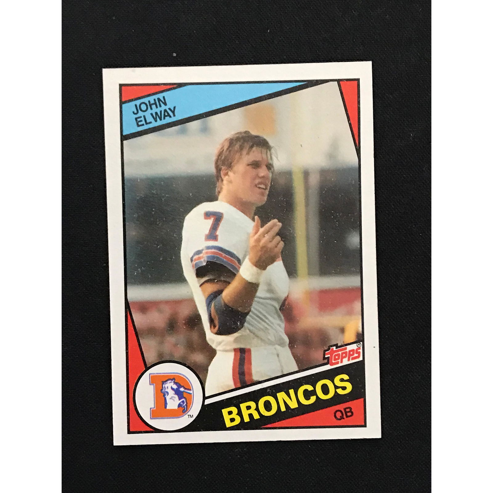 1984 Topps John Elway Rookie Card (1 of 2)