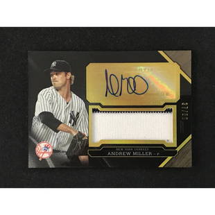 2016 Andrew Miller Auto Jersey Card 37/99: 2016 Andrew Miller Auto Jersey Card 37/99