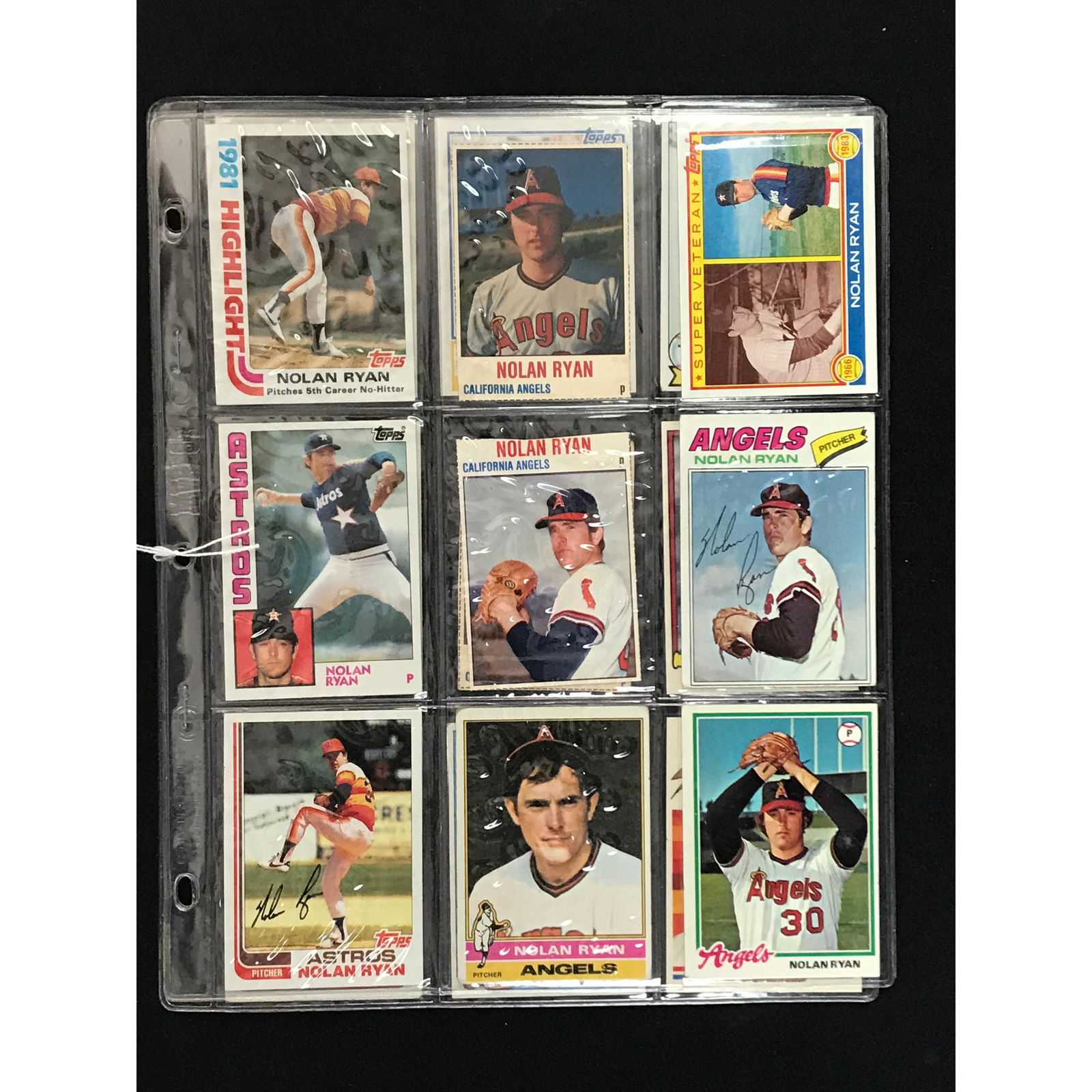 18 Vintage Nolan Ryan Cards (1 of 4)